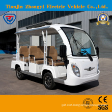 11 Seater High Quality Classic Shuttle Enclosed Electric Sightseeing Car with Ce SGS Certificate